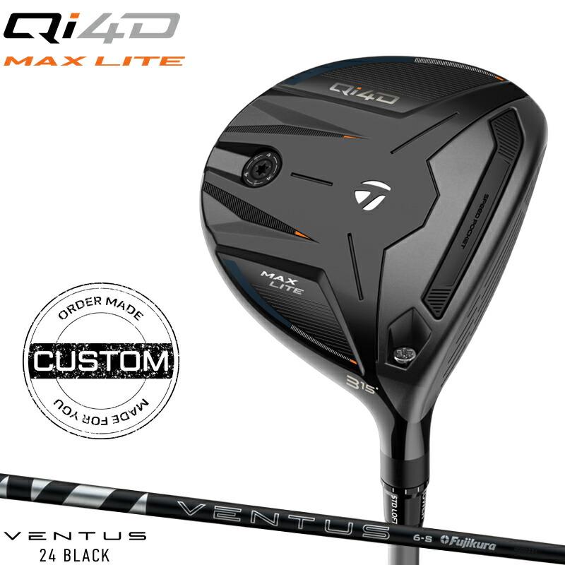 大人気！美品 テーラーメイド Qi4d 3w 3HL ベンタス ブラック 7s Qi4D 【受注生産】【正規品】 右打用 テーラーメイド マックスライト