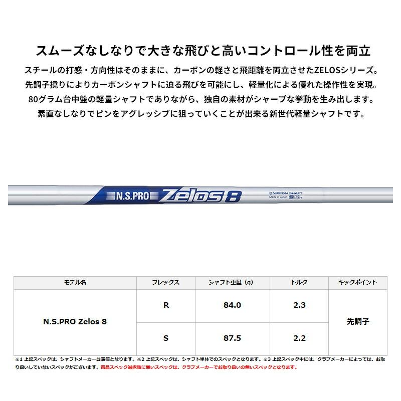 カスタム 右打用 ヨネックス イーゾーン CB302 フォージド 単品アイアン NSプロ ゼロス8 スチールシャフト YONEX EZONE (2025)の画像