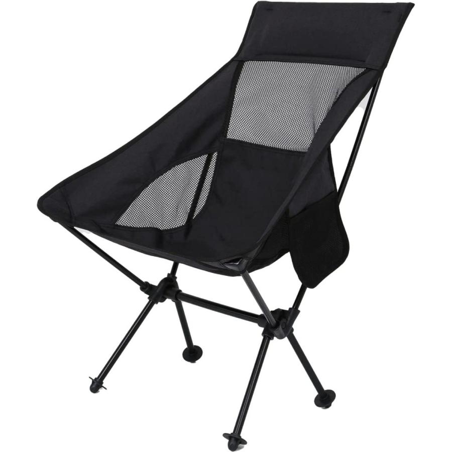 namelessage(ネームレスエイジ) チェア アウトドア コンパクト ハイバック 組み立て簡単 NGCH-100 ブラック 椅子 いす 軽量 キ  アウトドアチェア 古典 - ahmedmostafa.us