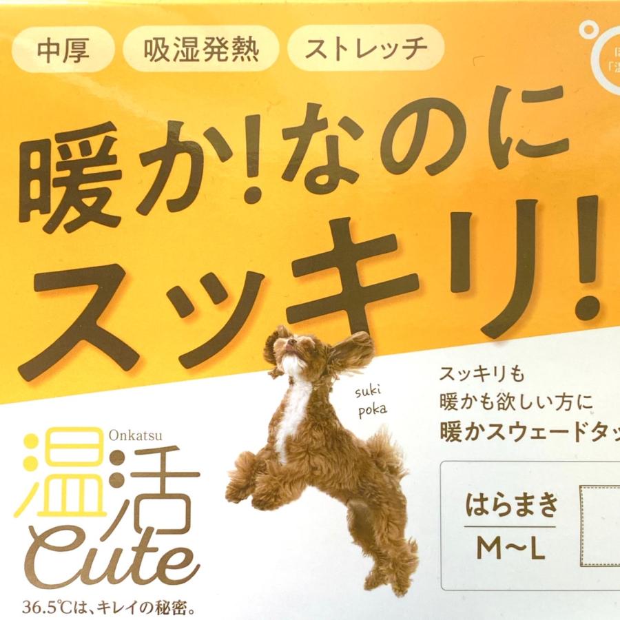 温活Cute  レディース腹巻き　黒・グレー　M-L　2点までクリックポスト送料200円 |  | 02