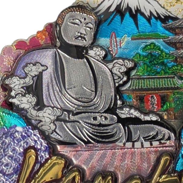 ご当地マグネット 鎌倉2 大仏・舞妓・富士山・紫陽花・桜（メール便