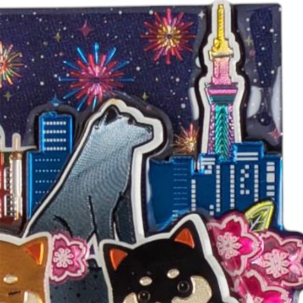 ご当地マグネット 東京2 ハチ公夜景・東京タワー・スカイツリー