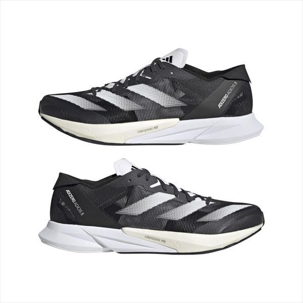 adidas ADIZERO ランニングシューズブラック/ホワイト アディダス adidas ランニング メンズ アディゼロ デュラモスピード2