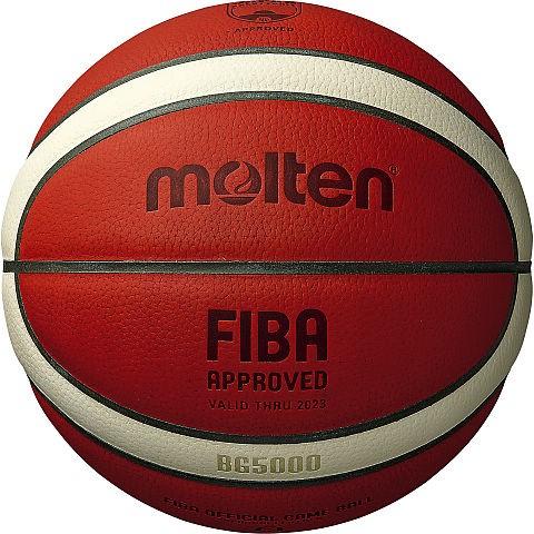 [molten]モルテン バスケットボール検定6号球 BG5000 FIBA主催国際大会の新公式試合球 (B6G5000) オレンジ×アイボリー[取寄商品]