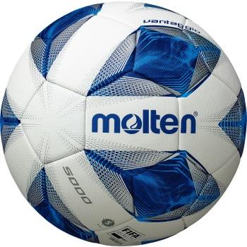 人気no 1 メーカー取り寄せ商品 Molten モルテン ホワイト ブルー 取寄商品 F5a5000 国際公認5号球 サッカーボール 公式試合球 ヴァンタッジオ5000 サッカー フットサル