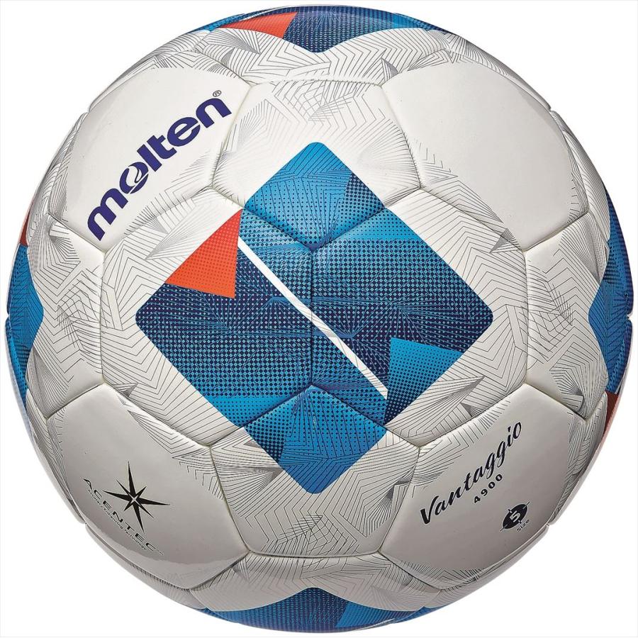 [molten]モルテン サッカーボール 検定5号球 ヴァンタッジオ4900 芝グラウンド用 (F5N4900)ホワイト/ブルー[取寄商品] | molten
