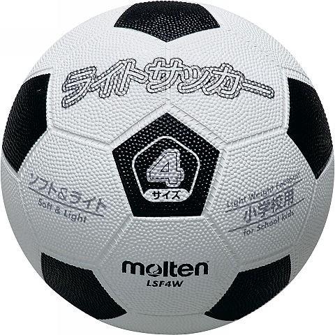 [molten]モルテン ゴムサッカーボール軽量4号球 ライトサッカー (LSF4W)[取寄商品] | molten