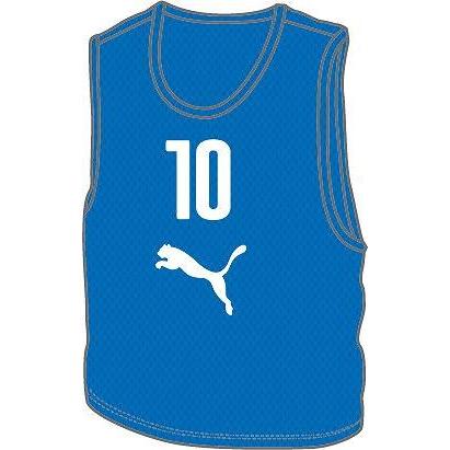 PUMA プーマ ビブス 10枚セット サッカー　フットサル プーマ サッカー フットサル ビブス 10枚入り ブラック 背番号