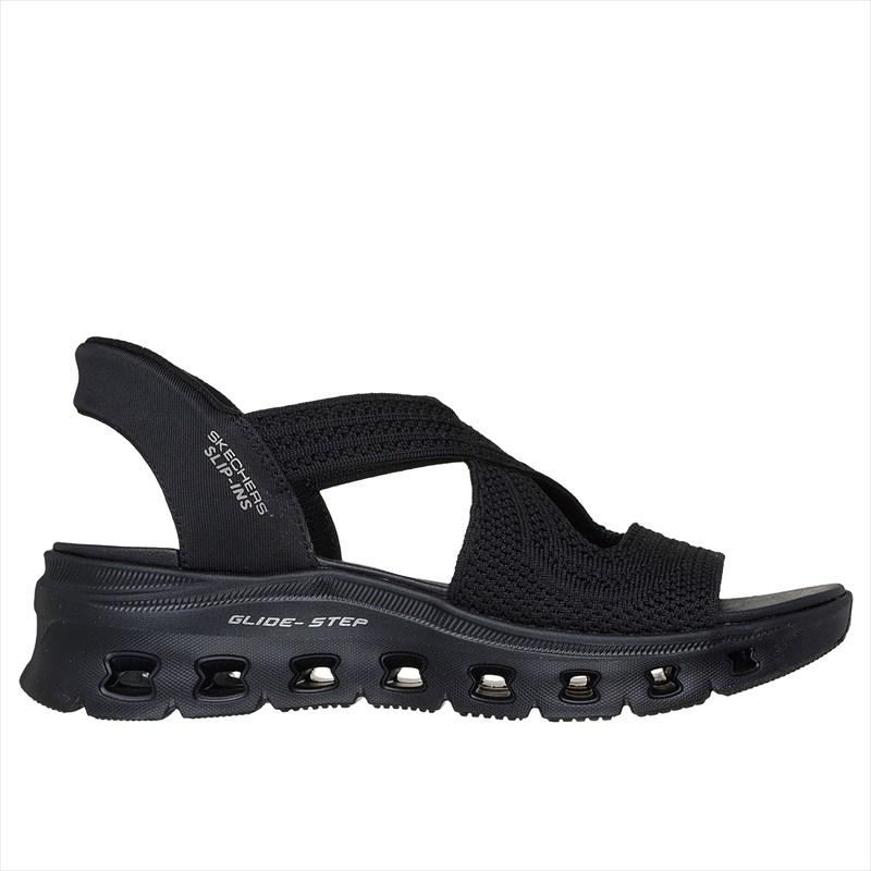 [SKECHERS]スケッチャーズ レディーススリップインズサンダル GLIDE-STEP PRO-EVERYDAY GLIDE (119557)(BBK) ブラック[取寄商品]の画像