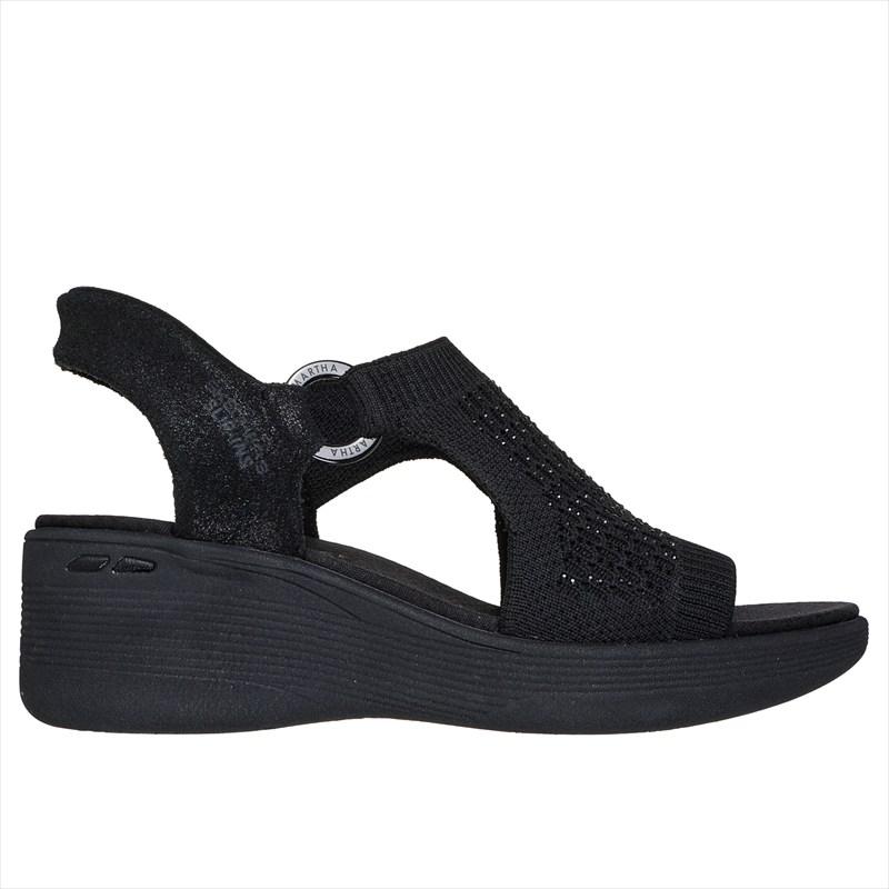 [SKECHERS]スケッチャーズ レディースサンダル PIER-LITE - PARK PATH (188001)(BBK) ブラック[取寄商品]の画像