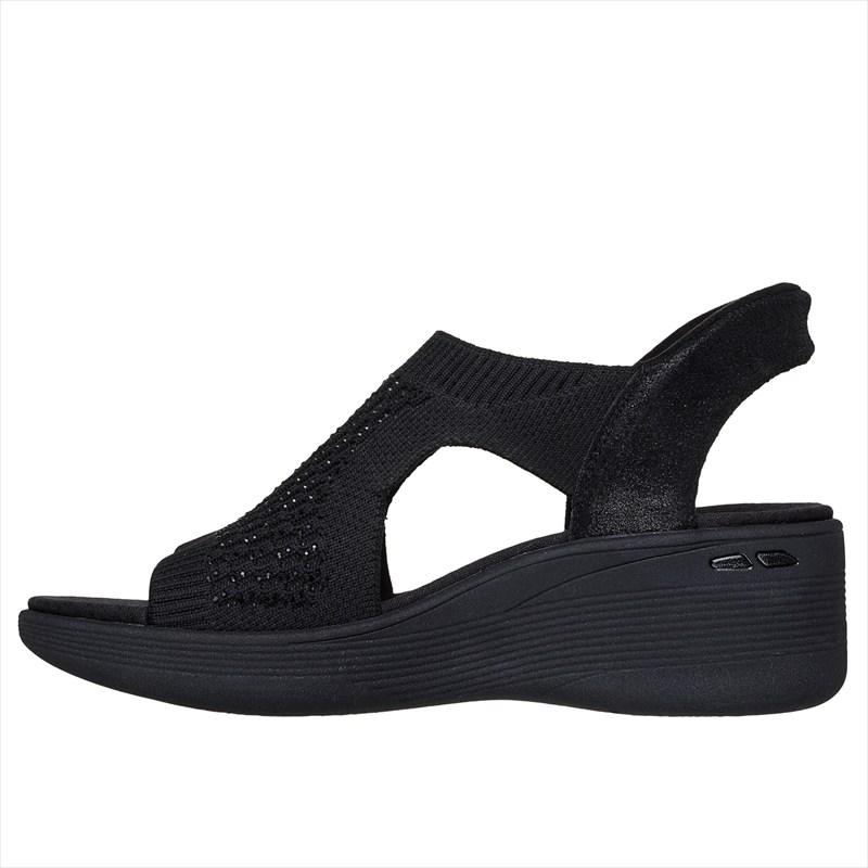 [SKECHERS]スケッチャーズ レディースサンダル PIER-LITE - PARK PATH (188001)(BBK) ブラック[取寄商品]の画像
