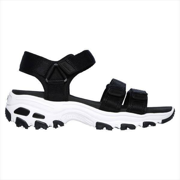 [SKECHERS]スケッチャーズ レディースサンダル D’ LITES - FRESH CATCH (31514)(BLK) ブラック[取寄商品]｜auc-aspo｜02