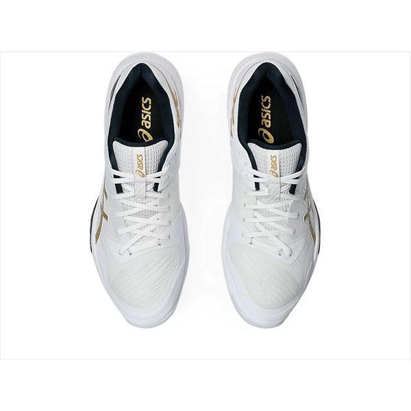 ASICS バレーボールシューズ ホワイト/ゴールド　28.0 Amazon | [アシックス] バレーボールシューズ CYBERZERO TVR476