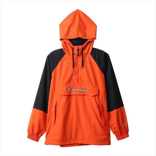 [Champion]チャンピオン アノラック パーカ (C3-R603)(840) オレンジ[取寄商品]｜auc-aspo