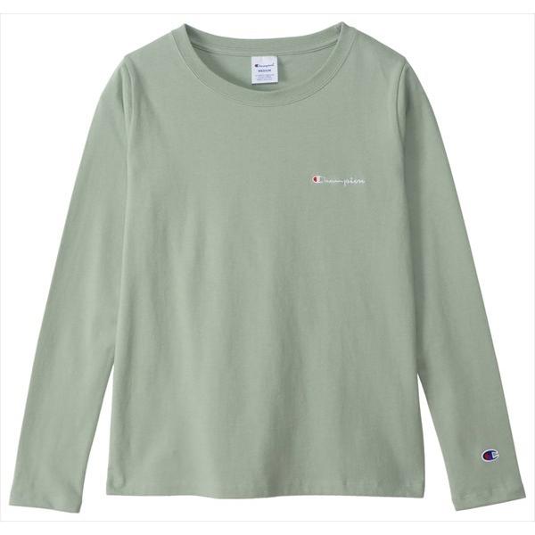 ディズニーコレクション Champion チャンピオン レディース 長袖 Tシャツ Cw T411 615 ライムミスト 取寄商品 Hanagrocare Com