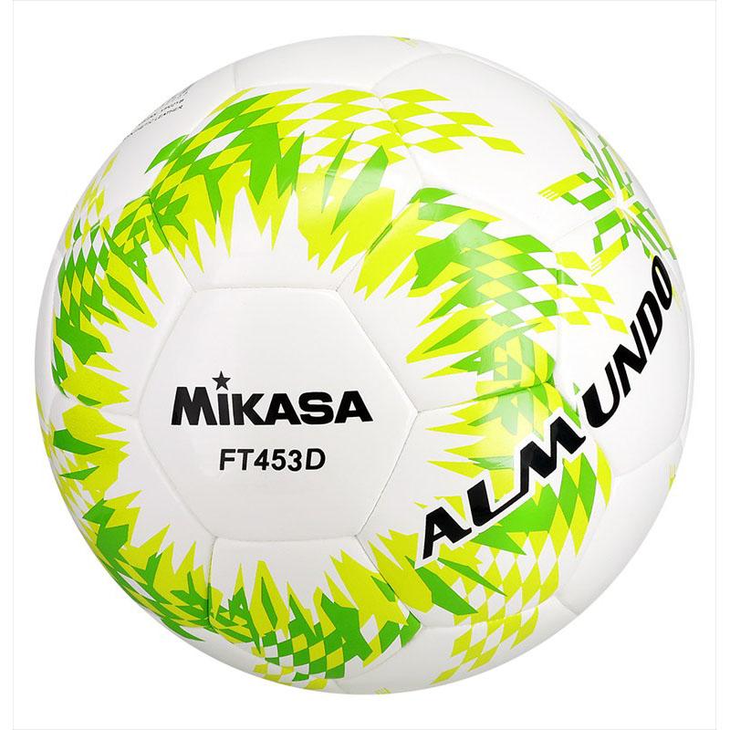 【6個セット】MIKASA FT453D-YLG ALMUNDO サッカーボール 検定球 4号球 シームロック MIKASA（ミカサ） サッカーボール検定4号球 ALMUNDO シームロック製法