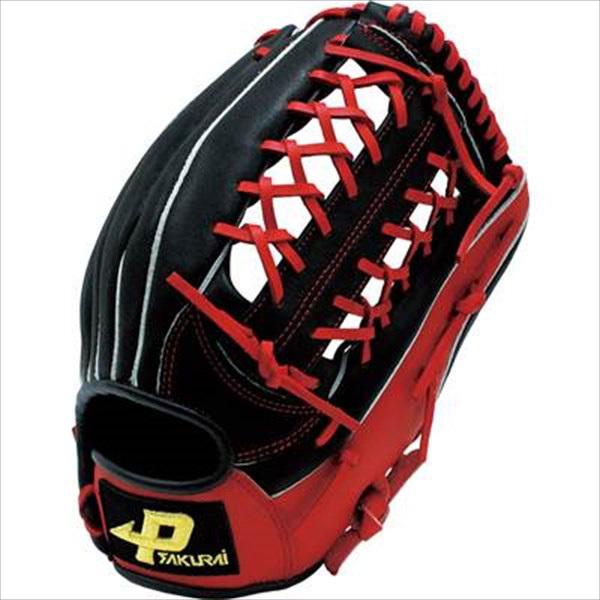 サクライ貿易] 3号用ソフトボールグラブ (PGS-3153N21) ブラック