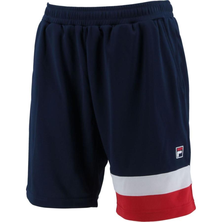 FILA ネイビー シャツ ショートパンツ FILA]フィラ ショートパンツ (VM7016)(20) フィラネイビー[取寄商品