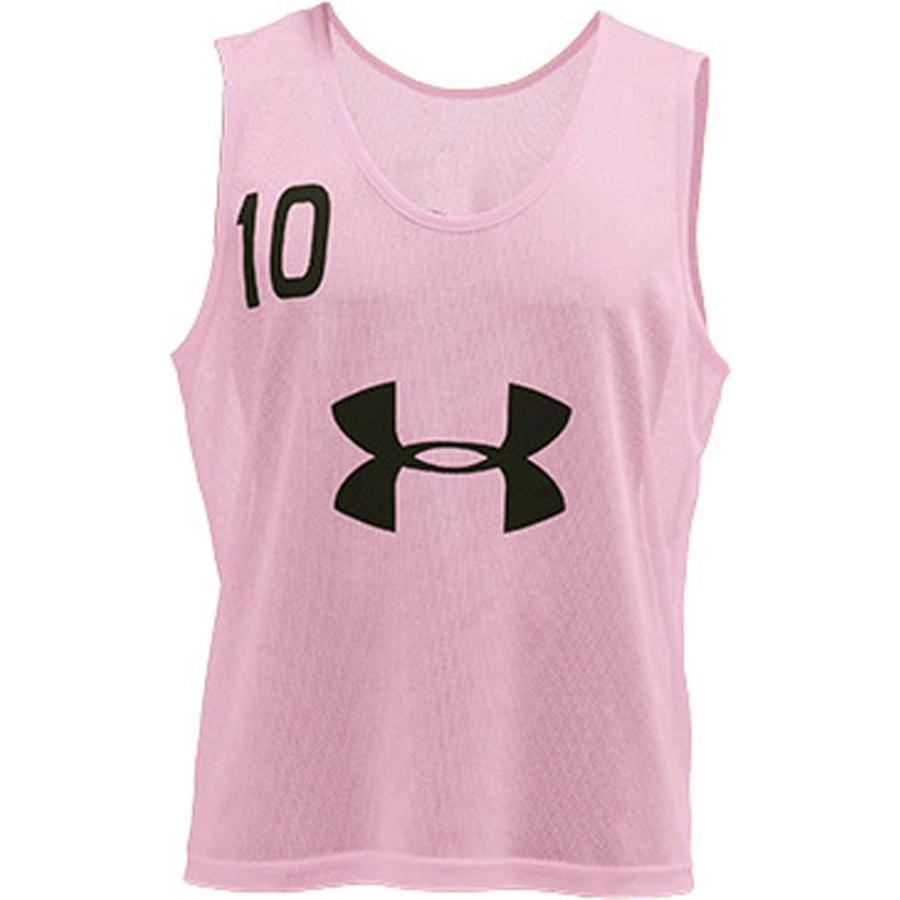 アンダーアーマー 1295510-650 ナンバー ビブス (10枚セット)（ピンク/ブラック）UNDER ARMOUR　UA[DOM1295510650] 返品種別A UNDER ARMOUR]アンダーアーマー UA チーム ナンバー ビブス 10枚セット