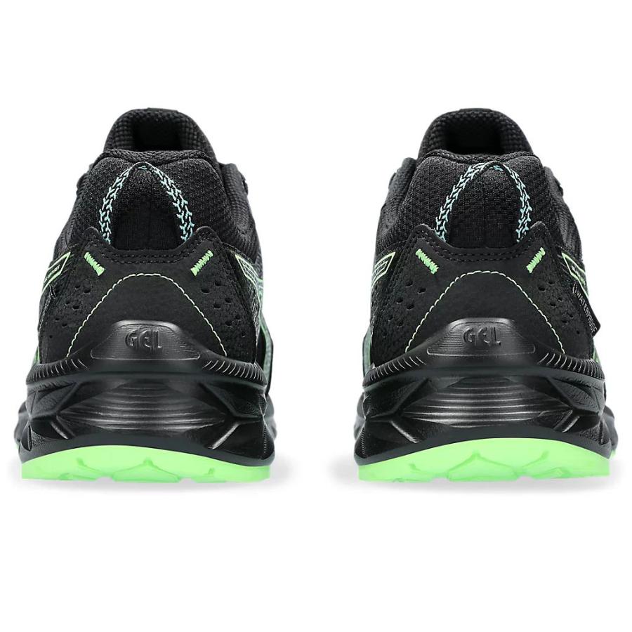 [asics]アシックス<br>トレイルランシューズ<br>GEL-VENTURE 9 WATERPROOF<br>(1011B705)(002)<br>ブラック/イルミネイトグリーン｜auc-aspo｜04