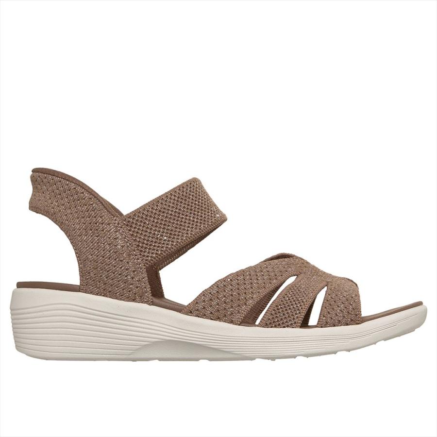 スケッチャーズ　スリップインズ　サンダル　モカ　SKECHERS SKECHERS（スケッチャーズ） レディーススリップインズシューズ ARYA