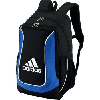 ＠アディダスサッカーボール用　3層デイパックボールバック リュック黒×青 ボール用デイパック 3層タイプ（24L） | モルテン公式オンライン