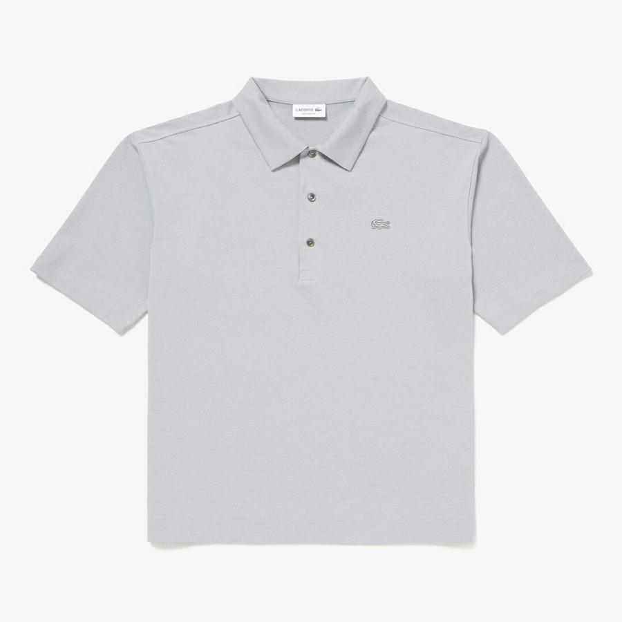 LACOSTE（ラコステ） メンズ ウェア サマーウール 鹿の子地ポロシャツ