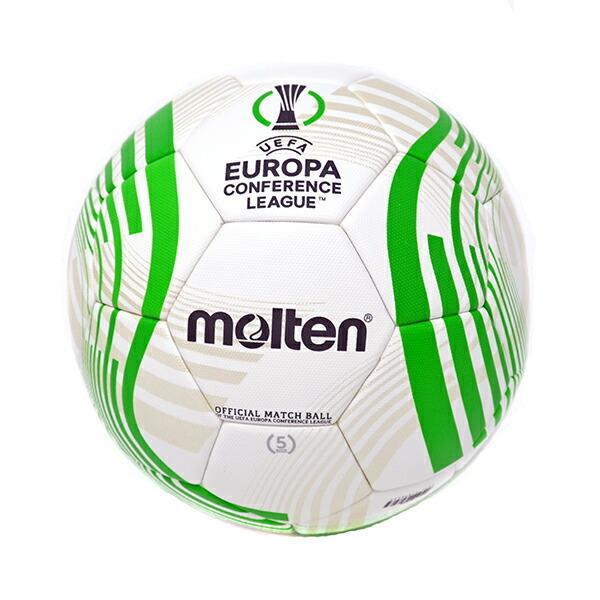 Molten モルテン 返品不可 Uefaヨーロッパカンファレンスリーグ 21 22 F5c5000 サッカーボール 試合球 5号球