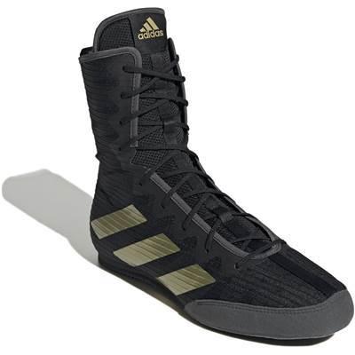 [adidas]アディダス ボクシングシューズ BOX HOG 4 (GZ6116) コアブラック/ゴールドメタリック/グレーシックス｜auc-aspo