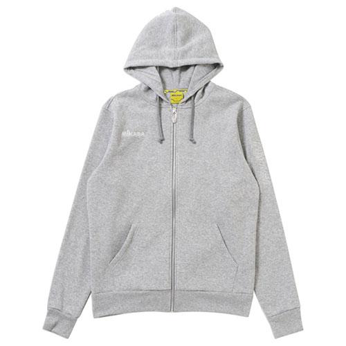 MIKASA（ミカサ） フード付フルジップパーカー (LSM0150C-GR)グレー