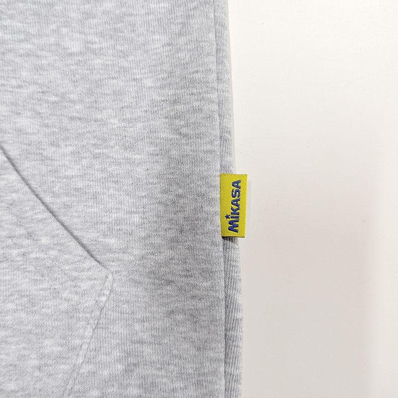 MIKASA（ミカサ） フード付フルジップパーカー (LSM0150C-GR)グレー