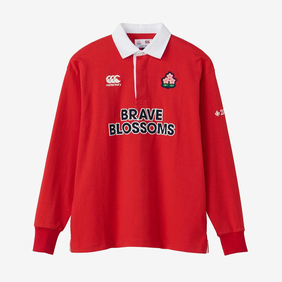 カンタベリー 日本代表 長袖ラグビー ジャージ