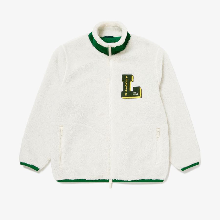 LACOSTE [LACOSTE]ラコステ メンズ ウェア Lワッペン シェルパ