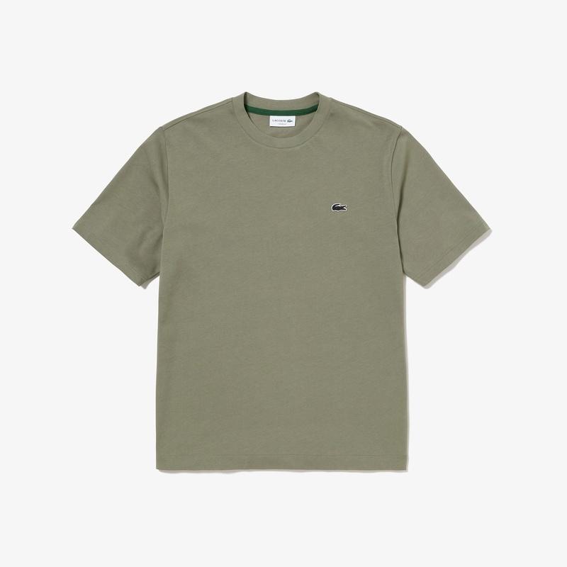 LACOSTE（ラコステ） バックプリントベーシックTシャツ (TH4705-99