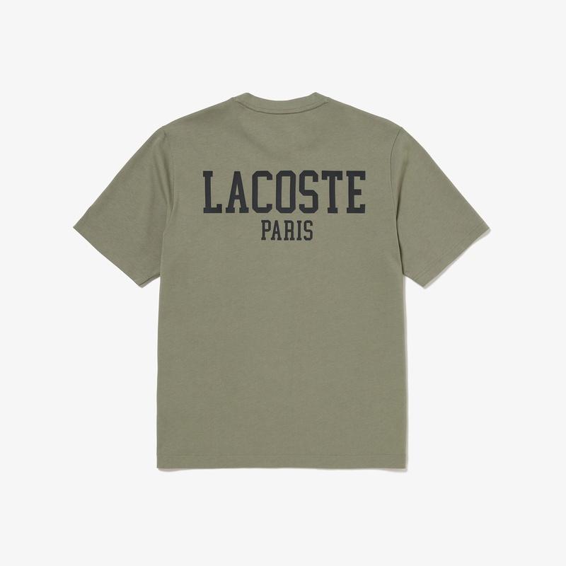 LACOSTE（ラコステ） バックプリントベーシックTシャツ (TH4705-99