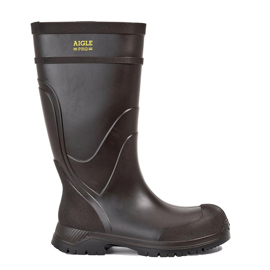 AIGLE]エイグル メンズセーフティ長靴 ARVALT S5 (ZZHR128)(002) BRUN