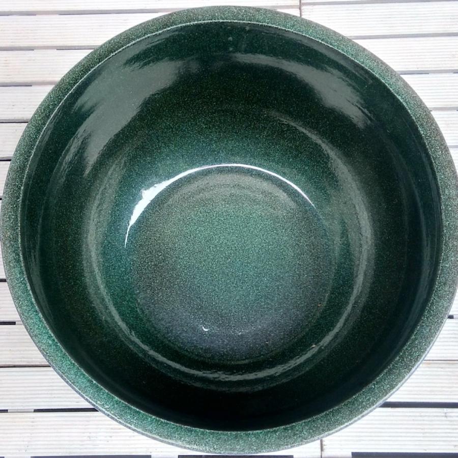 残り僅か 新カラー 睡蓮鉢 青色 Jks L 17号 大型 ビオトープ創りに 陶器鉢 ガーデニング 水生植物 和風庭園 スイレン鉢 メダカ めだか ガーデン屋 Yahoo 店 通販 Yahoo ショッピング