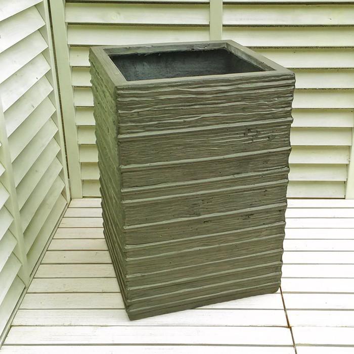 信頼 軽くて移動ラクラク ファイバークレイ 植木鉢 クリフ ローゼンポット 36cm W001 グレー バラにオススメの植木鉢 テラコッタ風ガーデニング おしゃれ 四角 史上最も激安 Zoetalentsolutions Com