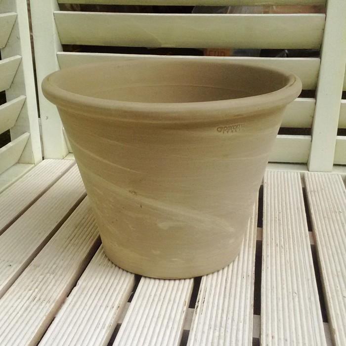植木鉢 イタリア製 デュオグラファイトバッサム 25cm イタリア鉢 おしゃれ テラコッタ デローマ社 素焼鉢 陶器鉢 園芸 ガーデニング Deroma Duo Grafite Bassam25 ガーデン屋 Yahoo 店 通販 Yahoo ショッピング