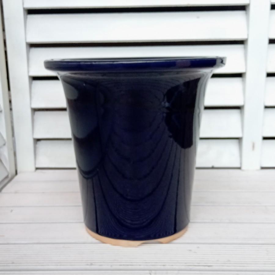 国産陶器鉢 縁付ラン鉢 観葉鉢 生子 7号 植木鉢 園芸 ガーデニング 観葉植物 果樹 花木 サンセベリア カポック アロエ ポトス ミリオンバンブー オリーブ Entsukiranbachi 7 ガーデン屋 Yahoo 店 通販 Yahoo ショッピング