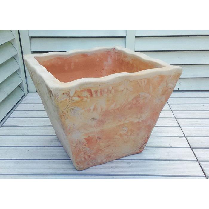 植木鉢 トラッドポット L32 テラコッタ 人気のベトナム鉢 おしゃれ 陶器鉢 一味違った空間を演出 素焼き鉢 園芸 ガーデニング 四角 Nc1344 L32 ガーデン屋 Yahoo 店 通販 Yahoo ショッピング