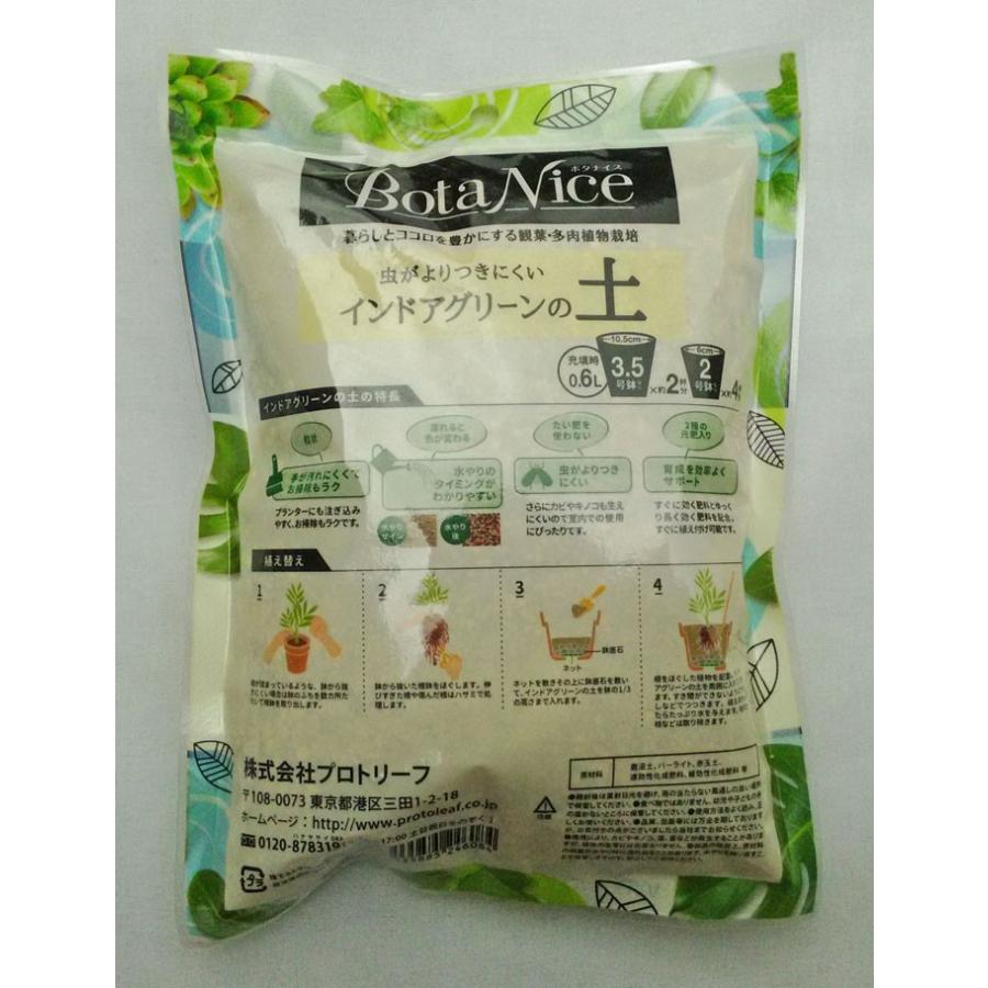 プロトリーフ Botanice インドアグリーンの土 0 6l たい肥を使わないから虫が寄り付きにくい 観葉植物 多肉植物 培養土 園芸用土 Protoleaf Indorgreennotuchi 06l ガーデン屋 Yahoo 店 通販 Yahoo ショッピング