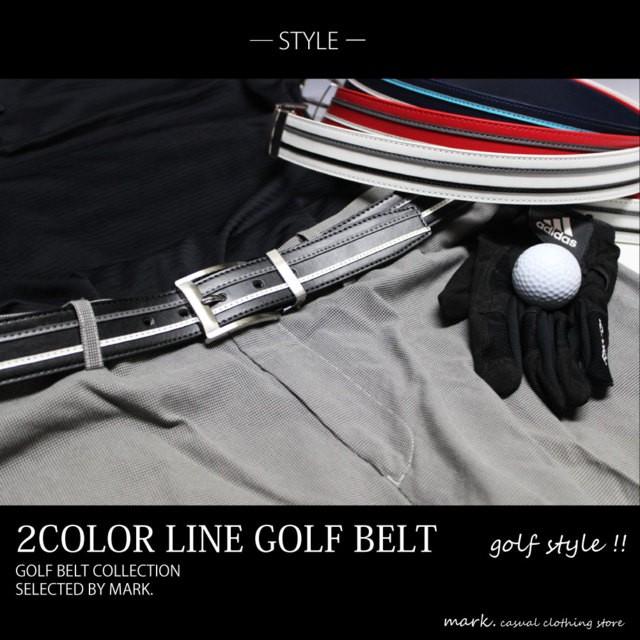 ゴルフベルト ベルト ゴルフ メンズ 大きいサイズ カジュアル 合皮 Puレザー ロングサイズ おしゃれ かっこいい 2カラーラインゴルフベルト Bt Mlgf503 Mark 通販 Yahoo ショッピング