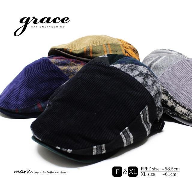 メンズ ハンチング ゴルフ 帽子 メンズ帽子 ゴルフ帽子 大きいサイズ対応 春 秋 冬 クレイジー 切替え Grace グレース Deer 7 Hunting Cs 02bwu105h02g Mark 通販 Yahoo ショッピング