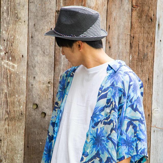 ハット メンズ ゴルフ 帽子 中折れ ストローハット 麦わら帽子 ペーパー素材 春 夏 秋 サイズ調節 Grace グレース Nami Romi Hat Sc 01csh003u02g Mark 通販 Yahoo ショッピング