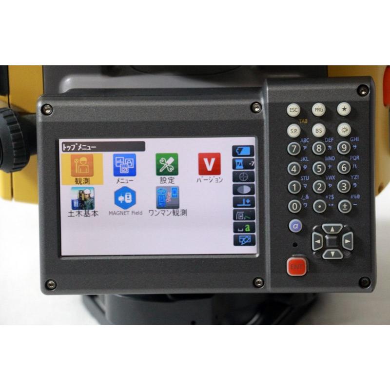 TOPCON GT-1205 トータルステーション 測量機 データコレクター FC-500