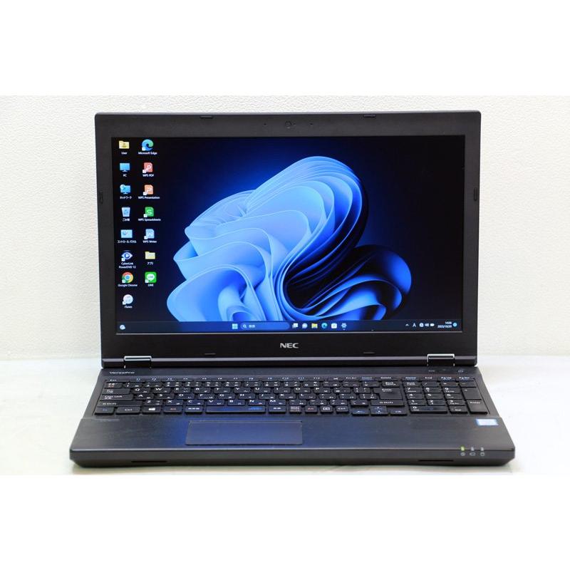 RW-002 NEC VKM17X-2ノートパソコン AC付き 1点 VersaPro 中古 ノートパソコン NEC VKM17X-2 Core i5 8250U 1.6GHz