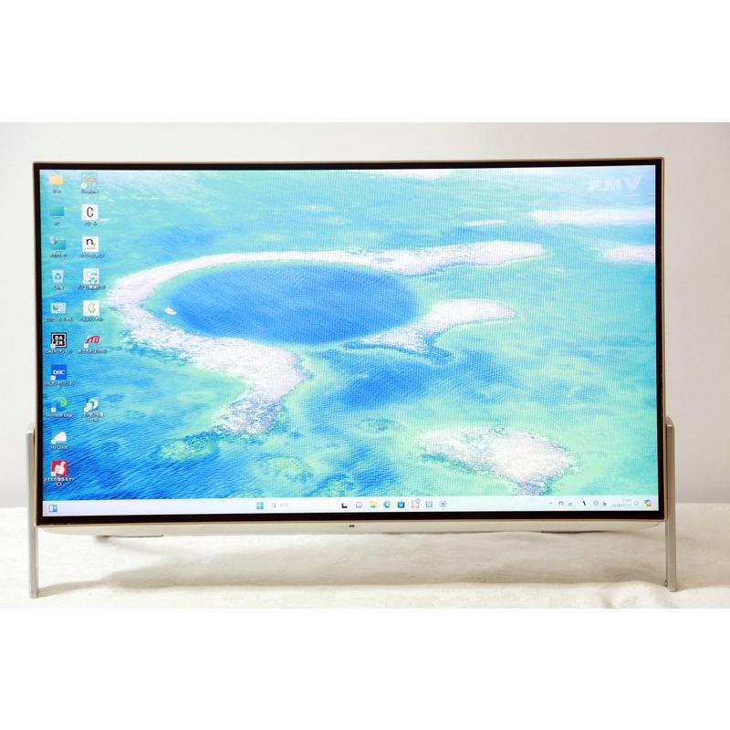 中古 液晶一体型 富士通 FMVF77D1KG Core i7 8750H 2.2GHZ 8GB 1TB 