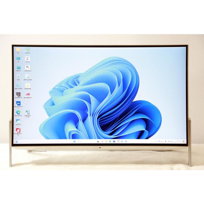 中古 液晶一体型 富士通 FMVF77D1KG Core i7 8750H 2.2GHZ 8GB 1TB 