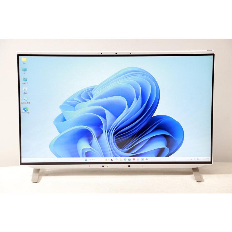中古一体型パソコン 富士通 FH60/F3 Windows11+office AMD Ryzen 5 5500U/爆速SSD256GB+HDD1TB/メモリ8GB/23.8インチ/DVDマルチ/WEBカメラ FMV 液晶一体型 富士通 ESPRIMO FH60/F3 FMVF60F3W AMD Ryzen 5 5500U